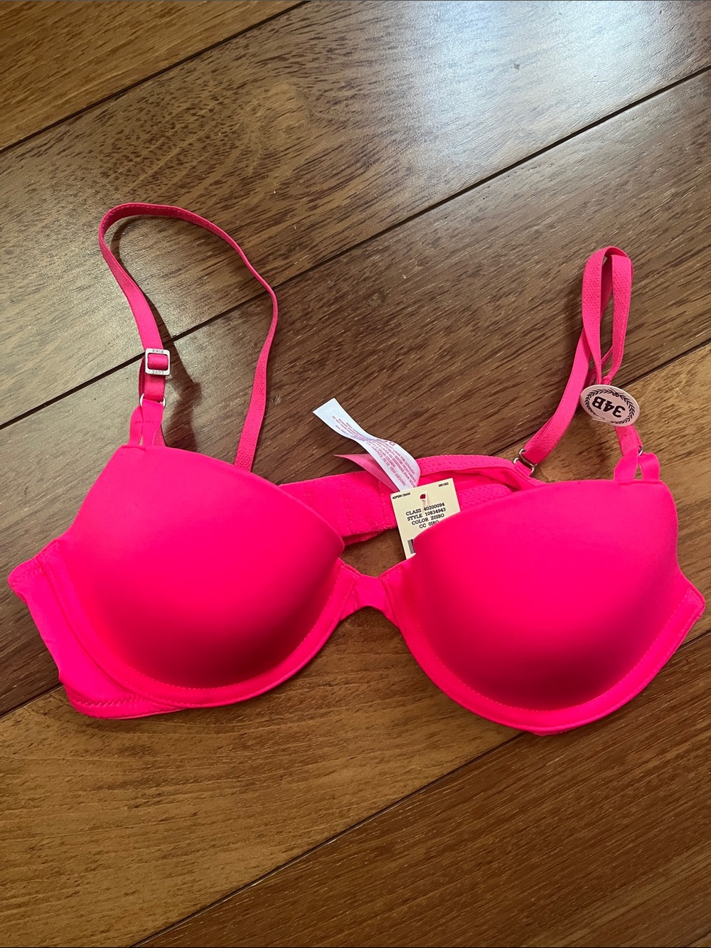 NWT Victoria’s Secret PINK Sweetheart Demi Underwire Bra
